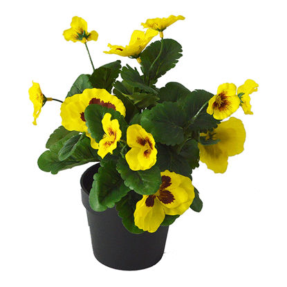Picture of Artificial Yellow Pansy