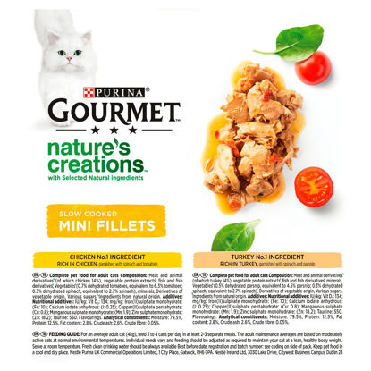 Picture of Purina Gourmet Natures Creation Meat Recipe 8X85g