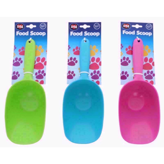 Picture of WORLD OF PETS LARGE PET FOOD SCOOP 3 ASSORTED COLOURS