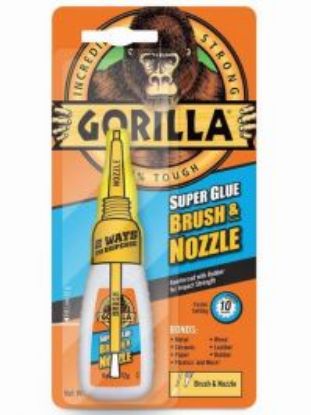Picture of Gorilla All Purpose Super Glue with Brush & Nozzle - 10 Grams