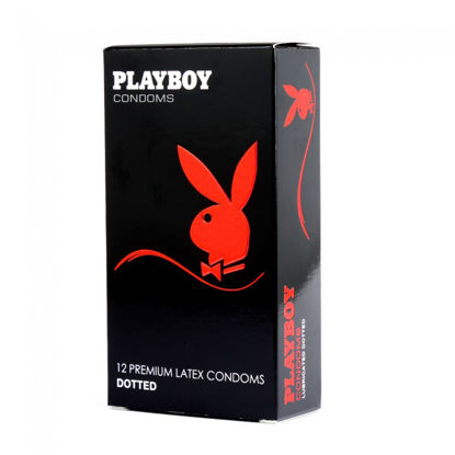 Picture of PlayBoy Dotted Condoms 12 Pack