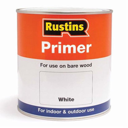 Picture of Rustins 500ml WPRI500 Primer - White