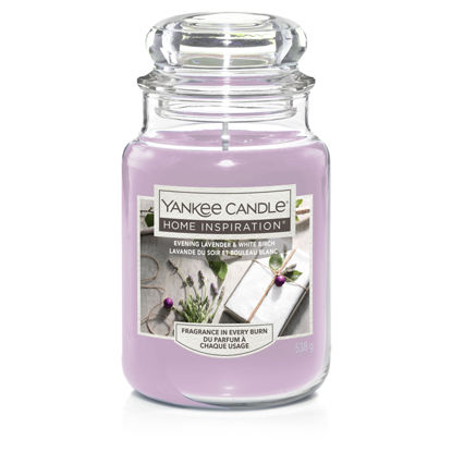 Picture of Yankee Large Jar Evening Lavender & White Birch
