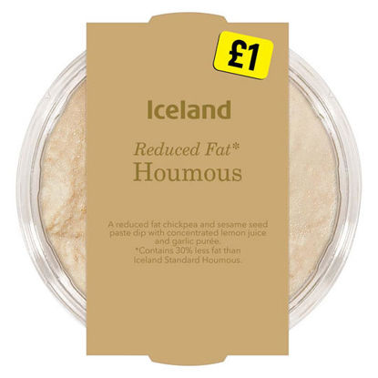 Picture of Iceland Reduced Fat* Houmous 200g