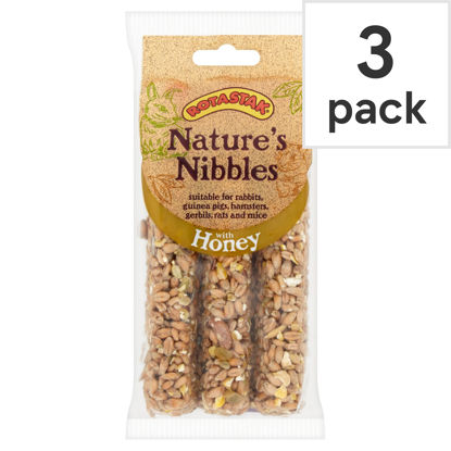 Picture of Rotastak Natures Nibbles Honey Nut Sticks 3pk (Pack of 9)