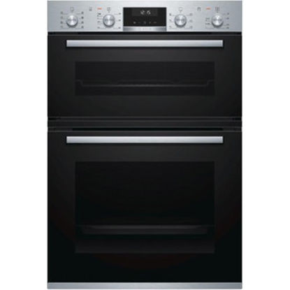 Picture of Bosch Mba5350s0b Serie 6 Built In Electric Double Oven In Brushed Stee
