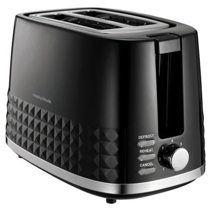 Picture of Morphy Richards Dimensions 2 Slice Toaster 220021 Two Slice Toaster Black toaster