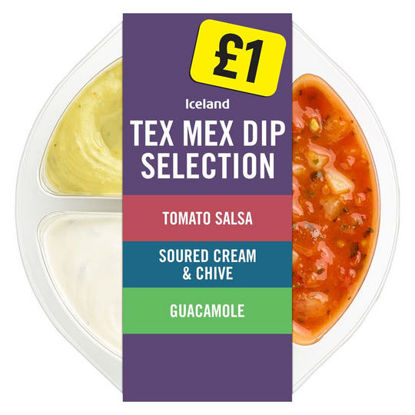 Picture of Iceland Tex Mex Dip Selection 210g