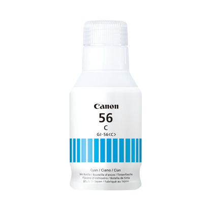 Picture of Canon GI-56 Cyan Ink Bottle 4430C001