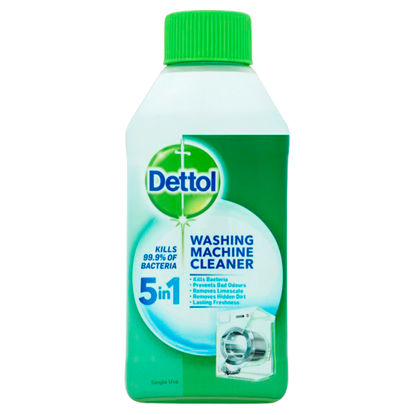 Picture of Dettol 5-in-1 Antibacterial Washing Machine Cleaner 250ml