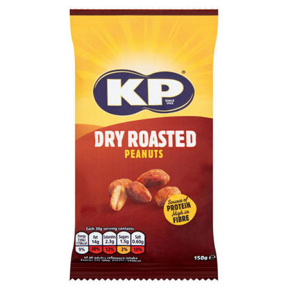 Picture of KP Dry Roasted Peanuts 150g