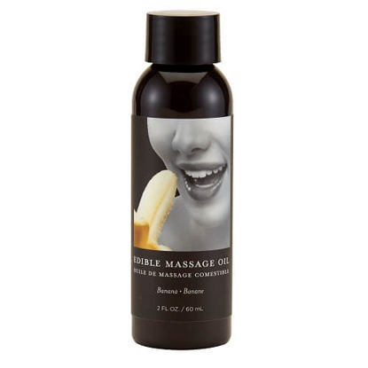 Picture of Earthly Body Edible Massage Oil 2oz - Banana