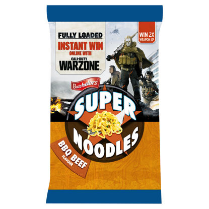 Picture of Batchelors Super Noodles Bbq Beef 90G