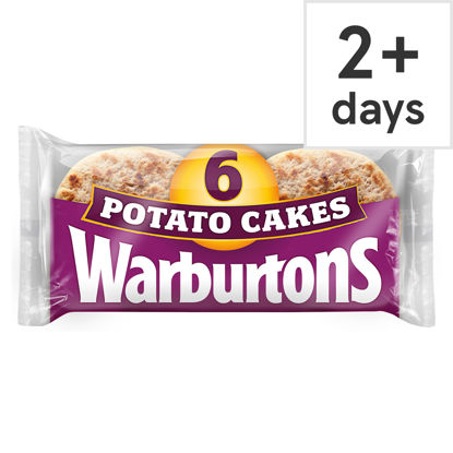 Picture of Warburtons 6 Potato Cakes
