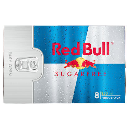 Picture of Red Bull Energy Drink, Sugar Free, 250ml (8 Pack)