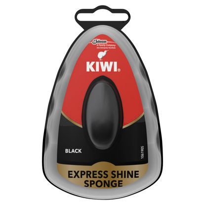 Picture of KIWI EXPRESS SHOE POLISH SPONGE BLACK PK3