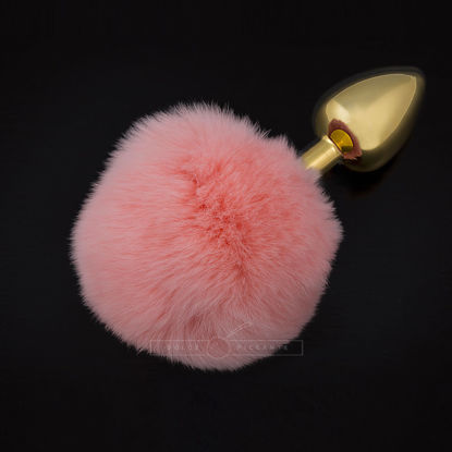 Picture of Dolce Piccante Jewellery Plug With Tail - Small Pink