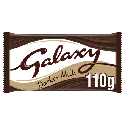 Picture of Galaxy Darker Milk Chocolate Bar 110g