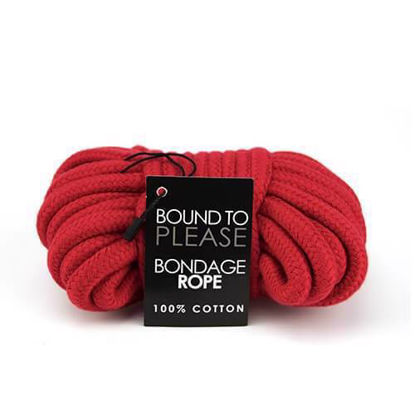 Picture of Bound to Please Bondage Rope Red