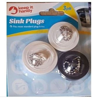 Picture of Sink Plugs - Pack of 3