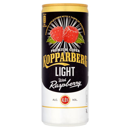 Picture of Kopparberg Raspberry Light 250Ml Can