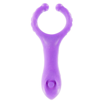 Picture of Toy Joy Vibrating ClitStim CRing Purple