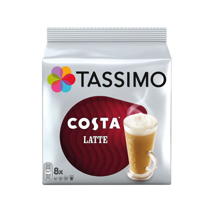 Picture of TASSIMO Costa Latte Coffee Pods - 5-Pack, 40 Servings