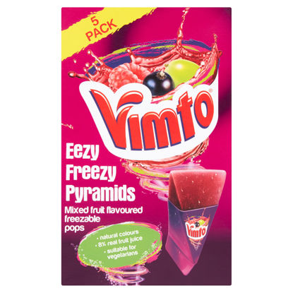 Picture of Vimto Eezy Freezy Pyramids 5 x 62ml (310ml)