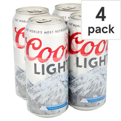 Picture of Coors Light Lager 4 x 440ml
