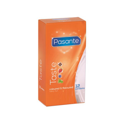 Picture of Pasante Flavours Condoms-12 pack