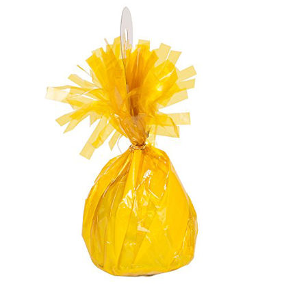 Picture of UNIQUE BALLOON WEIGHT YELLOW
