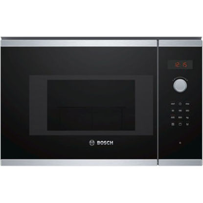 Picture of Bosch Bel523ms0b Serie 4 Built In Microwave Oven Grill Steel Black 800