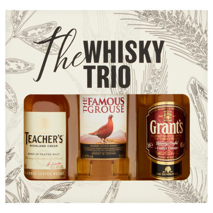 Picture of The Whisky Trio Selection Gift Set