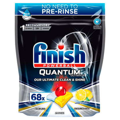 Picture of Finish Quantum Ultimate Lemon 68 Tab Dishwasher 850G