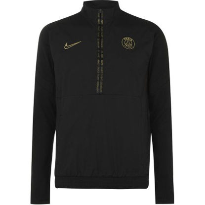 Picture of Nike Paris Saint Germain Tracksuit Jacket 20/21 Mens Black/gold 400448 Xl 374923 Football, Black/Gold