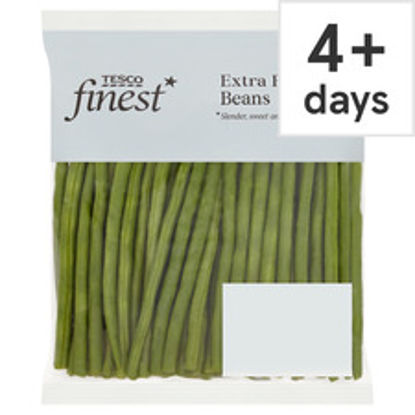 Picture of Tesco Finest Extra Fine Beans 200G