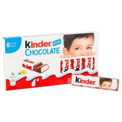 Picture of Kinder Chocolate 8 Pack 100G