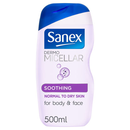 Picture of Sanex Micellar Soothing Shower Gel 500Ml