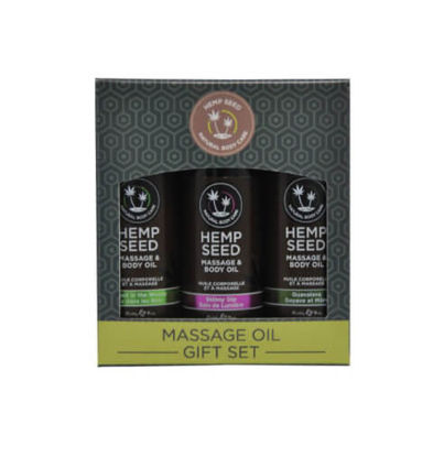 Picture of Earthly Body Massage Oil Gift Set Box