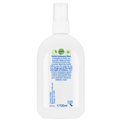 Picture of Dettol Antiseptic Wound Wash Spray 100ml