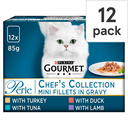 Picture of Gourmet Perle Cat Food Chefs Collection 12 X 85G