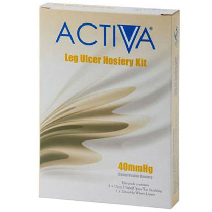 Picture of Activa Hosiery Kit Black 40Mmhg Sml