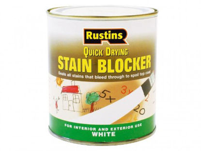 Picture of Rustins Stain Blocker Paint White 250ml