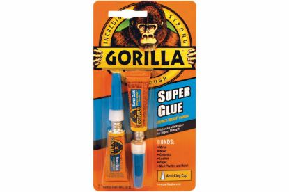 Picture of Gorilla Super Glue Tube, 3g - 2 Pack