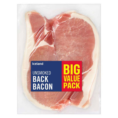 Picture of Iceland Unsmoked Back Bacon 1kg