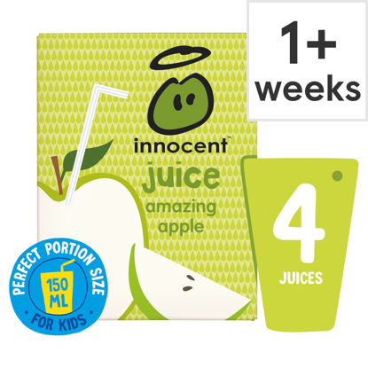Picture of Innocent Kids Apple Juice 4X150ml