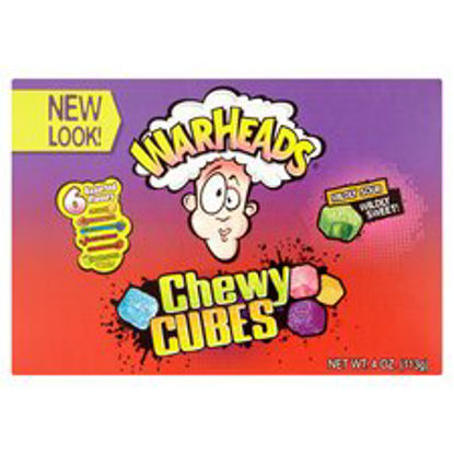 Picture of Warheads Sour Chewy Cubes Assorted Flavours 113G