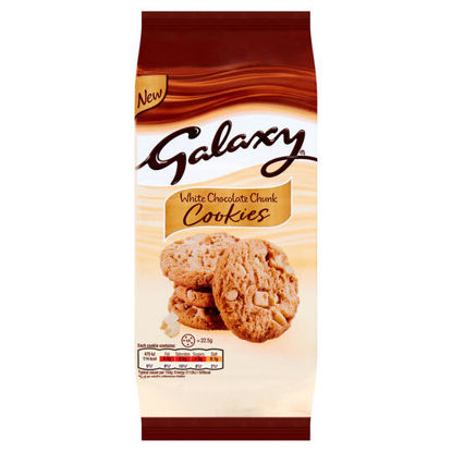 Picture of Galaxy White Chocolate Chunk Cookies 180g