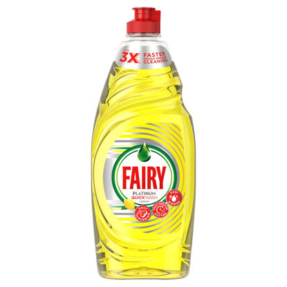 Picture of Fairy Platinum Washing Up Liquid Lemon 625Ml