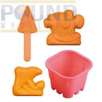 Picture of BEACH SAND TOY SET 4PC